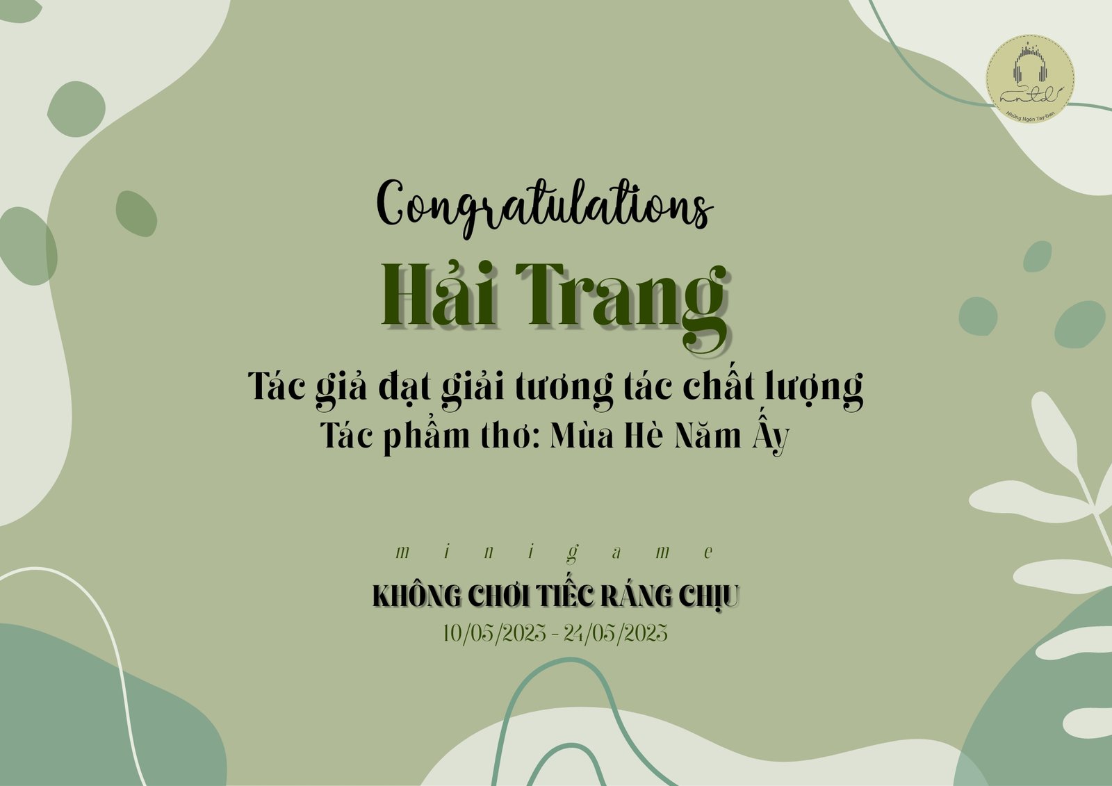 Thiết kế: Hồng Nhật